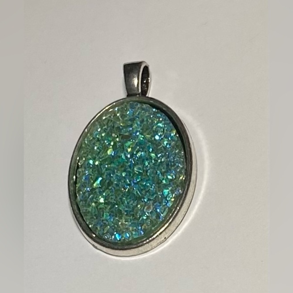 NEW  #5 Druzy (faux) (chain not included)
